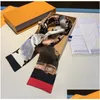 Scarves Designer Design Womans Scarf Fashion Classic Beauty Letter Handbag Neckties Hair Bundles 100% Silk Material Drop Delivery Acce Dh5Xq