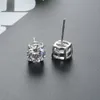 Yiwu petit bijoux quatre boucles d'oreilles zircon griffe