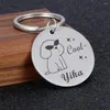 Hondentag schattige aangepaste anti-lost-ID-tags geschenken voor honden gepersonaliseerde huisdierkraag eigenaar gegraveerd puppy-naamplaatje