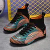 American Football Shoes Men's Soccer Futsal Boots Society Professional Field Anti-Slip Outdoor Grass Training Sports