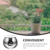 Vases Flower Pot Plant Nursery Accessory Planting Holder Mirror Ball Outdoor Succulent Container Pots Disco Planter