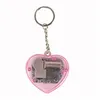 Other Desk Accessories Wholesale Heart Shape Keychain Musical Box Acrylic Hand Novelty Items Crank Music Golden Movement Melody Cast Dhln2