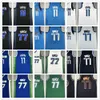 Stitched herrbaskettröjor 11 Kyrie 77 Luka Irving Doncic Shorts Pants Vintage Mesh Dirk Nowitzki 41 Jason Kidd 5 broderi Fast Send