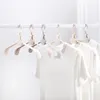 Hangers 2PCS Foldable For Clothes Travel Folding Portable Drying Rack Save Wardrobe Space Organizer Hooks