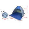 テントとシェルターマティックインスタントポップアップテントの飲み物のビーチ軽量屋外UV保護カムフィッシングサンシェルター240327ドロップデリブOTQMS
