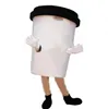 Halloween Coffee Tup Mascot Costume Fancy Dishing Carnival Costume Costume personnalisé Costumes de personnages