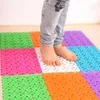 Bath Mats Candy Colors Plastic Easy Bathroom Massage Carpet Shower Room Rubber Non-slip Mat Tapis Salle De Bain30 20cm