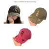 Ball Caps Elegante Cappello Bowtie per le donne Regolare il baseball Spring Baseball Sun Fashion Summer Sport all'aperto