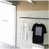 T-shirts masculins Designer pour hommes T-shirts 00062022 T-shirt féminin mâle en vrac Cotton High Street Sleeve Casual Clothes Mmens Drop Dev Dhyqt