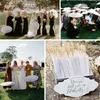 Wedding Party Favor Paper Parasol Bamboo Umbrella 6/10 White Chinese Paper Umbrella Bridal Shower Centerpiece Po Prop 60/80cm 240329