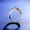 Zhong Nuo 럭셔리 고급 GRA 인증 Moissanite Jewelry Men Moissanite Ring