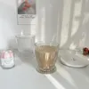 ワイングラス韓国のinsing家クリエイティブパーソナリティスモールウエスト垂直ストライプガラスガールハートヒート耐性ミルクコーヒーカップジュース