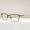 Solglasögon ramar japanska tinseltown ren titan designer vintage runda glasögon ramar män handgjorda myopia glasögon kvinnor öga