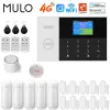 Kit 4G WiFi Home Alarm System Alarme Residencial Smart Home House Alarmas For Tuya Smart Life With Door Alarm Work med Alexa