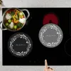 Сторонные коврики Силиконовая изоляция кухонная изоляция против Электромагнитная Плита Защита Высокотемпературная посуда