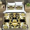 Bedding Sets Set Luxury Black Gold Bedroom Decor Soft Quilt Duvet Cover Comforter Beautiful Home Textiles Kids Gifts