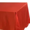 Tischtuch Satin Tischdecke Mariage Overlay Dekoration Rechteckige Weihnachtsgeburtstagsfeier Restaurant Bankett