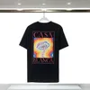 Projektanci T-shirty T-shirty Męskie Black Wash Logo Wydrukowane High Street Men and Women Pary Lose Casual Około okrągły koszulki z krótkim rękawem