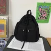 Backpack Canvas Student Bag 2024 Vintage Girl Leisure Culleging Book Female Brown Laptop College Women Travel School