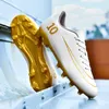 Sapatos de futebol americano que vendem masculino de alta qualidade respirável à prova d'água resistente ao desgaste de esportes de treinamento de grampos longos 31-46