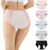 Women's Panties Large Size Menstrual Period Underwear For Women Mid-Rise Postpartum Ladies Girls Full Coverage Briefs Cotton Stretch