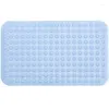 Badmattor matta 35x65 cm sugkopp säkerhetsdusch badkar non glid badrum golv pvc vattentät massage fotdyna