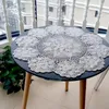 Table en tissu crochet à la main à la main