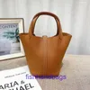 Designer Tote Bag Bags with lock Handbag gold palladium hardware TOP Quality Leather open simple bag Women Calfskin picotin cm 1EUU