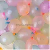 Decoração de festas Brinquedos de balão de água Injeção Rápida e cheia de verão BOOD KIRS ALIMENTOS DE ÁGUAS BALLOONS PEITA DISTRIMENTO DO GLOBOS B DHX4O