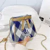 2024 Novo designer feminino crossbody ombro ombro coreano textura de textura Messenger Street Trend for Women