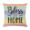 Geschenken Leuke retro bloem duw kussensom Retro bloem kussen kussen cover decoratieve kussensloop woonkamer slaapkamer decor voor meisjes vrienden dochter nicht vrouwen