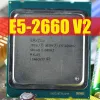 Moderbrädor Atermiter X79 Moderkort LGA2011 COMBOS E52660 V2 E5 2660 V2 CPU 2PCS X 8GB = 16 GB DDR3 RAM 1600MHz PC3 12800R 12800 REG ECCC