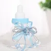 Opslagflessen Europees creatief schattige babyfles transparant plastic bruiloft snoepbox douche eerstejaars retourcadeauverpakking