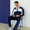 Set da corsa Corea Sport Autunno Sport Uomini Casualmente a maniche lunghe abbigliamento da palestra in due pezzi da jogging set da jogging