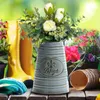 Vasi di metallo ornamenti vasi di metallo rustico fiore galvanizzato decorativo decorativo decorativo per la casa