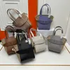 2024 Luxury tote bag canvas tote designer Chl luxury handbag shoulder bag messenger bag leather top quality fashion girl ee saddle bag chl Hudson saddle