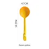 Ложки 2pcs Sutlery Spoon Красочная керамика Высококачественная тонкая мастерство красивое и практичное нетоксичное безвкусное.