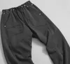 Prawdziwe zdjęcia męskie spodnie bawełniane spodnie dresowe spodni swobodne spodnie