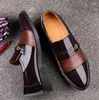 Casual Shoes Mens Pointed Toe Dress Patent Leather Men Loafers Slip On Wedding Man Heren Schoenen Sapato Masculino Social