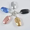 NIEUW 2024 130 DB SAPESOUND PERSOONLIJKE SECEIVE ALARM Keychain met LED -verlichting Mini Self Defense Electronic Device voor vrouwen meisjes kinderen voor zelf