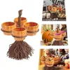 Bowls Halloween Pumpkin Tray Snack Bowl Sexig Party Dress for Women Event Armbands Multicolor Decorations Men 60 -årsdag