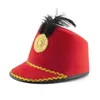 Party Supplies Vintage Knight Hat All- Men Soldier Guard Show Top Bonnet Cosplay