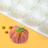 Baking Moulds Halloween 12 Even Mini Pumpkin Mousse Cake Silicone Mold DIY Flower Bud Jelly Pudding Mol