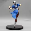 Action Toy Figures 18cm Street Fighter Figures Chun-Li PVC Action Figurer Chun Li Fighting Staty Decoration Doll Collection Model Toy Kids Gift L240402