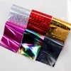 24 PCS TRANS TRANSFERT AUTOCHER SÉCULATION DES NOIDS Nail Art Fourniture de décoration Nail Foil Designer Adhesive Manucure Sliders for Nails