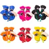 Chaussures de vêtements pour chiens pour les petits chiens Protecteurs Puppy Bottises avec semelles antislip