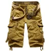 Taobao Korece Erkekler Çoklu Cep İşleri Yıkanmış Kırpılmış Pantolon, Gevşek Pamuk 5820 38