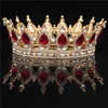 Wedding Hair Jewelry Crystals Bridal Headpiece Vintage Royal Queen King Tiaras and Crowns Mężczyźni/Kobiety konkurs Prom Diandem Ozdoby Akcesoria L240402