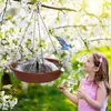 Andere Vogelversorgungen Wasserversorger bequemer Sockelbadbrunnen Pumpe große Kapazität Solar Sprinkler