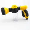 Water Gun Snow Foam Lance Standard Garden Mangueira Bocalte Mutifuncional Lavagem de carro Tubo de pulverizador de pátio Diratórios de gota de ferramentas Au Otjyf